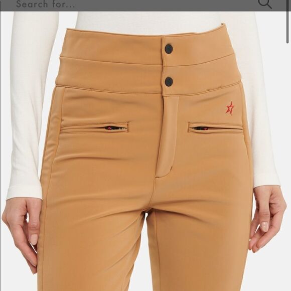 Perfect Moment Aurora High Rise Flare Ski Pants Waterproof Large Brown Sugar - Picture 6 of 7